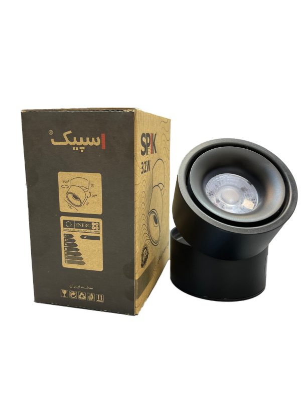 چراغ-استوانه-ای-فکی-32w-جعبه-چرخش